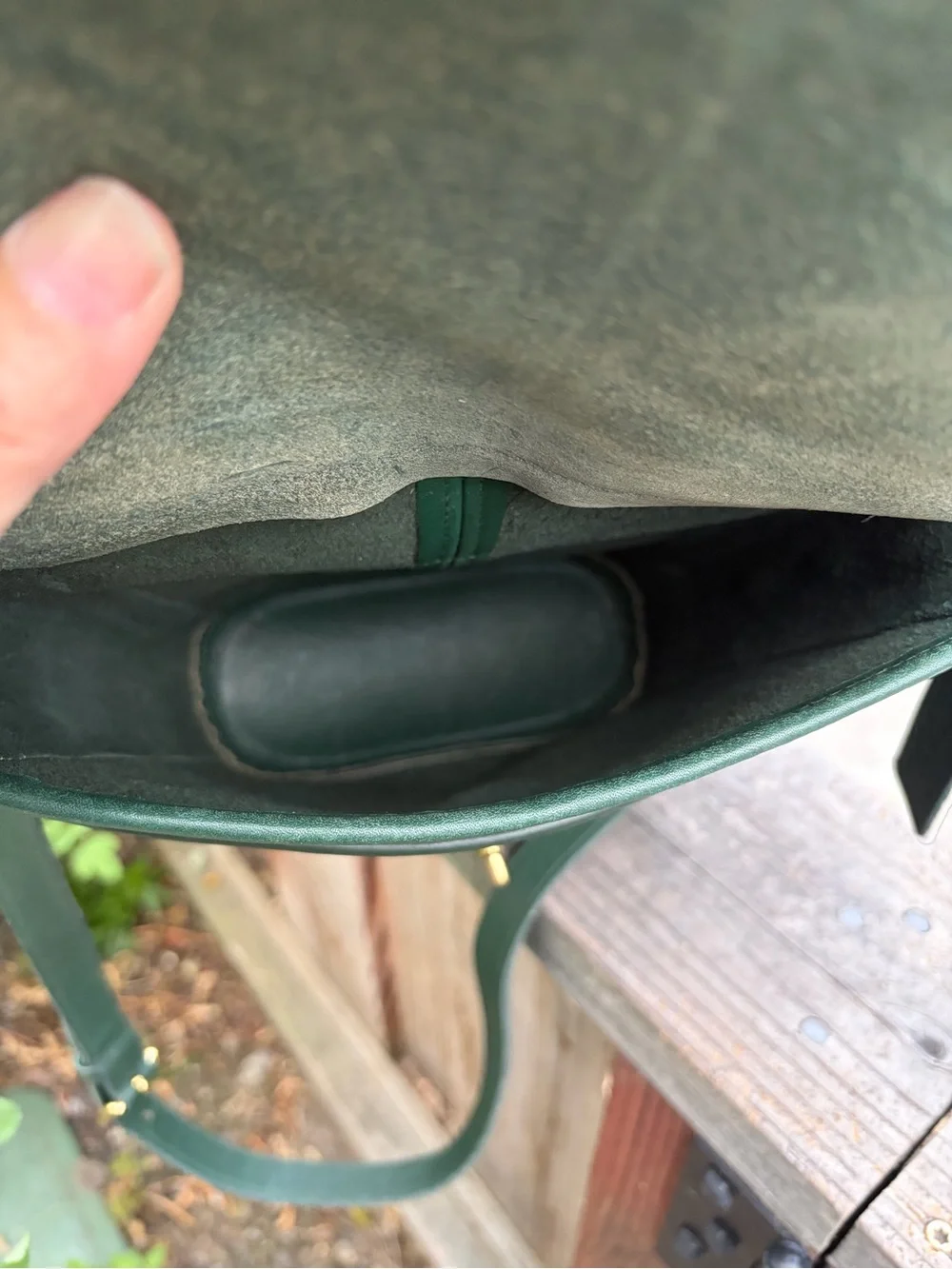 Coach Bottle Green Bradley Bucket Bag EUC